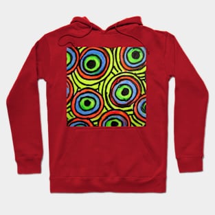 Abstract Fluoro 6 Hoodie